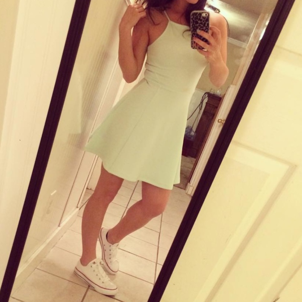 Light Mint Green Dress